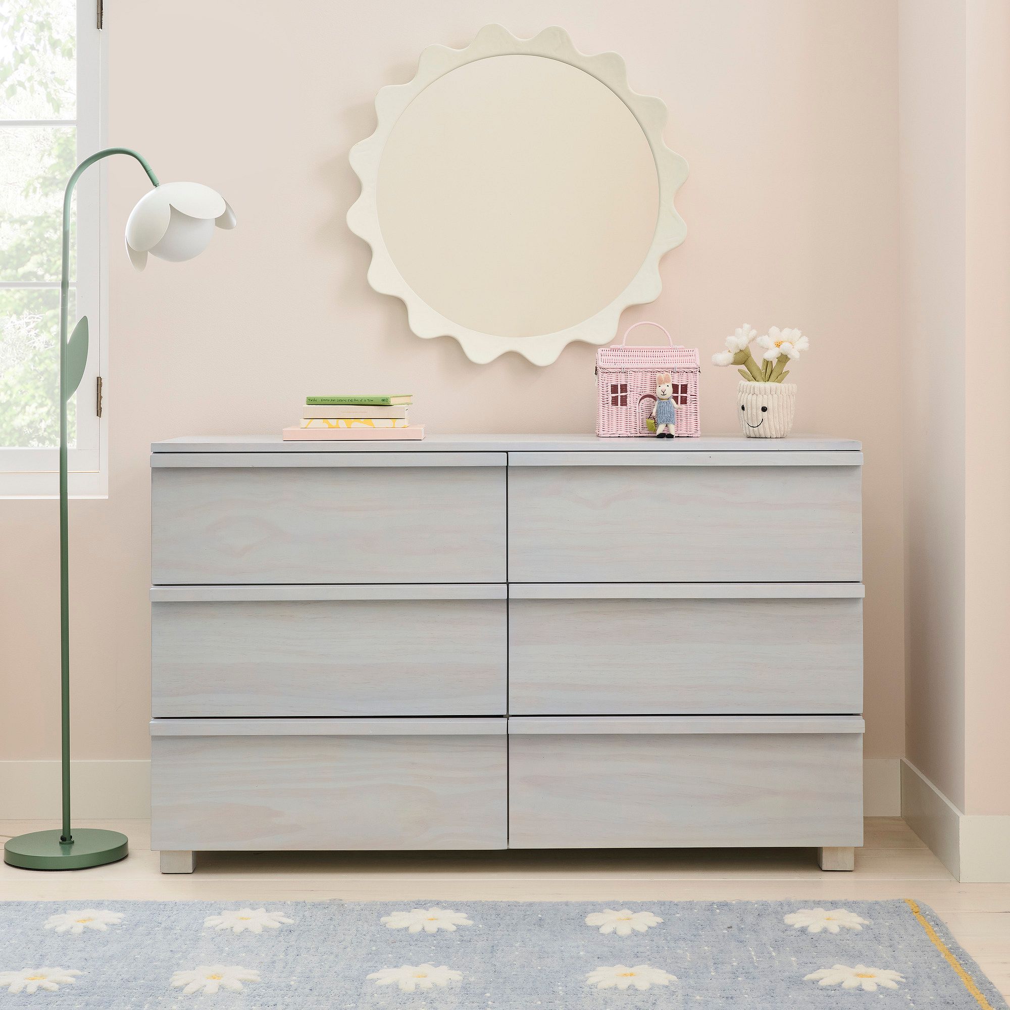 6-Drawer Dresser - Wooden bazar