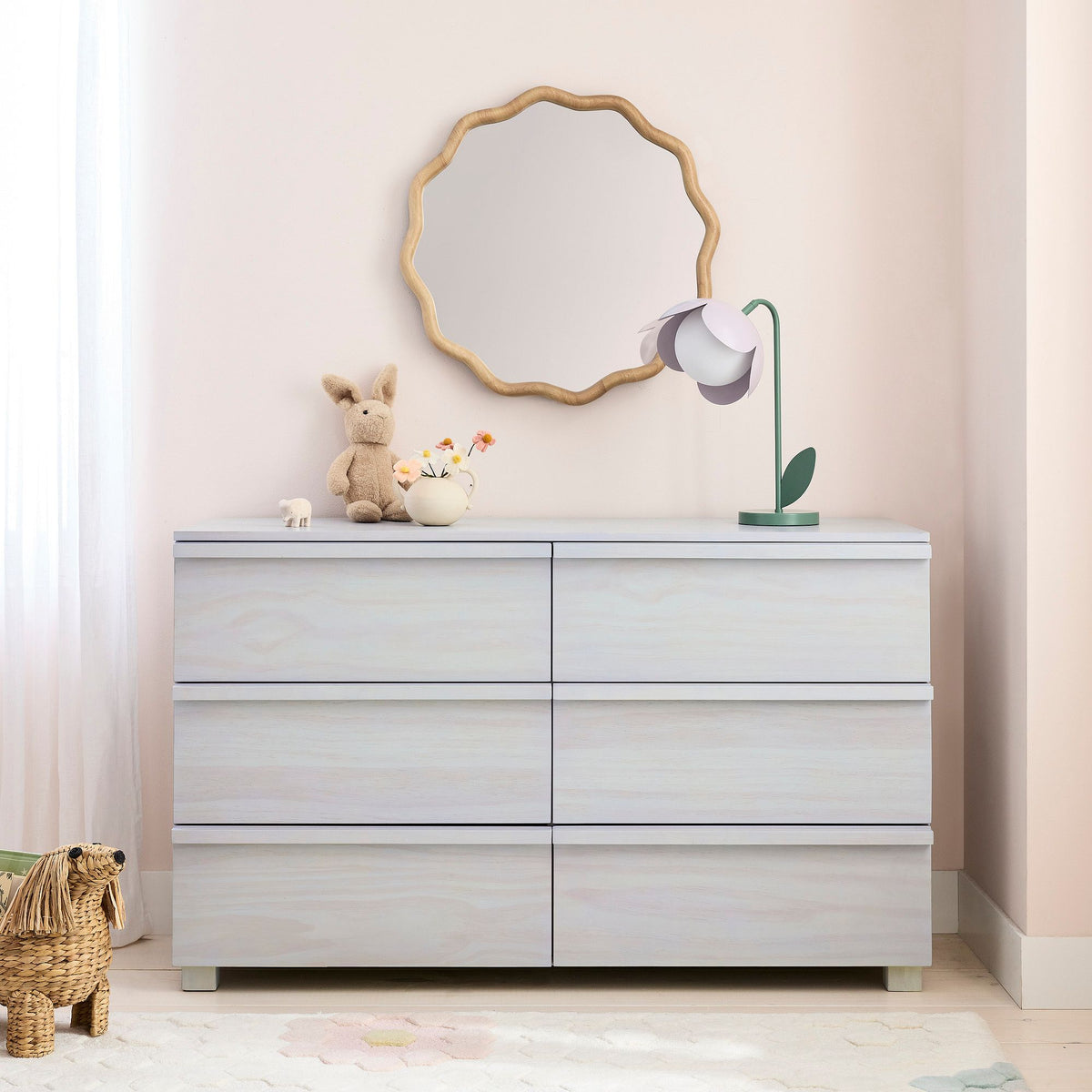 6-Drawer Dresser - Wooden bazar