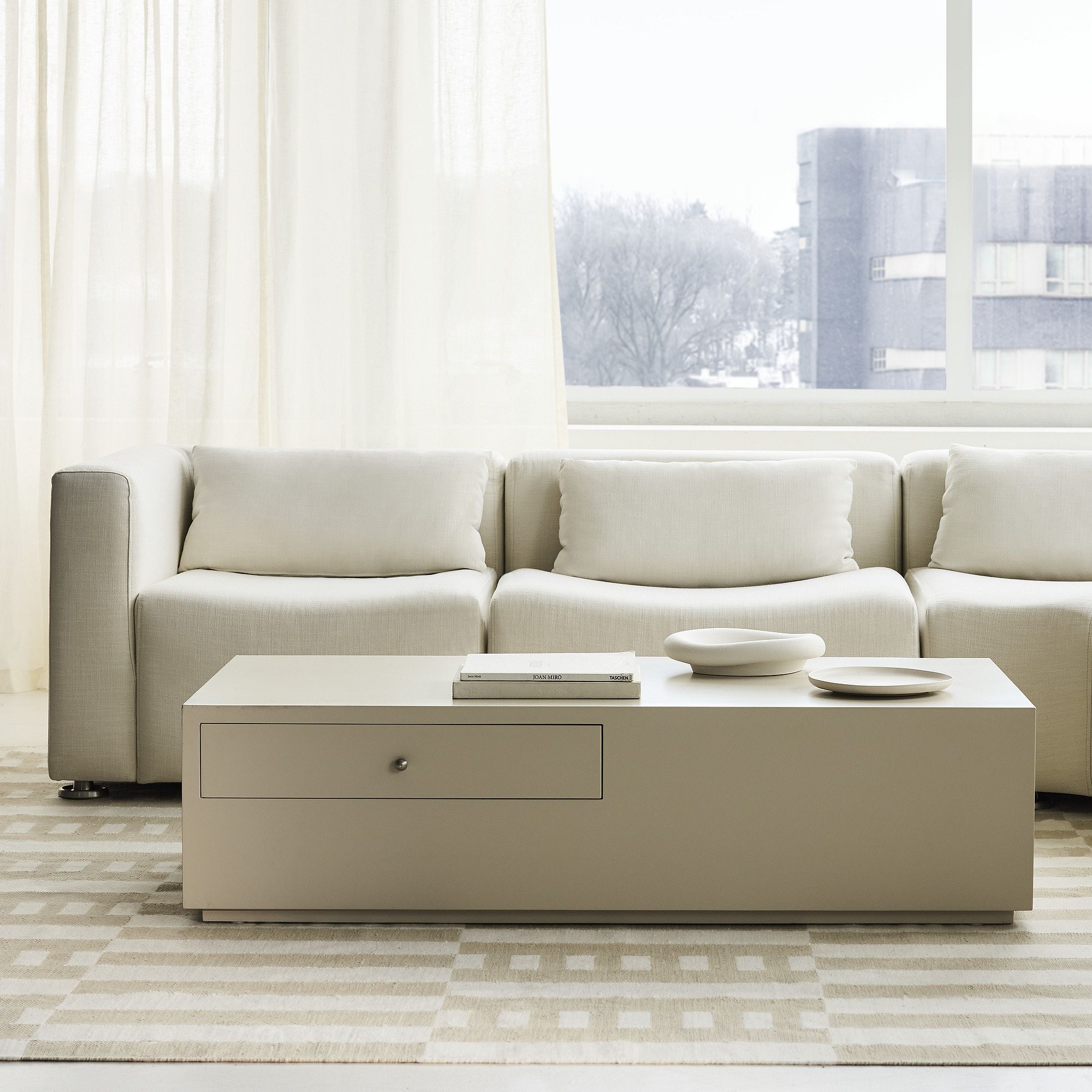 Tivper Coffee Table - Wooden Bazar