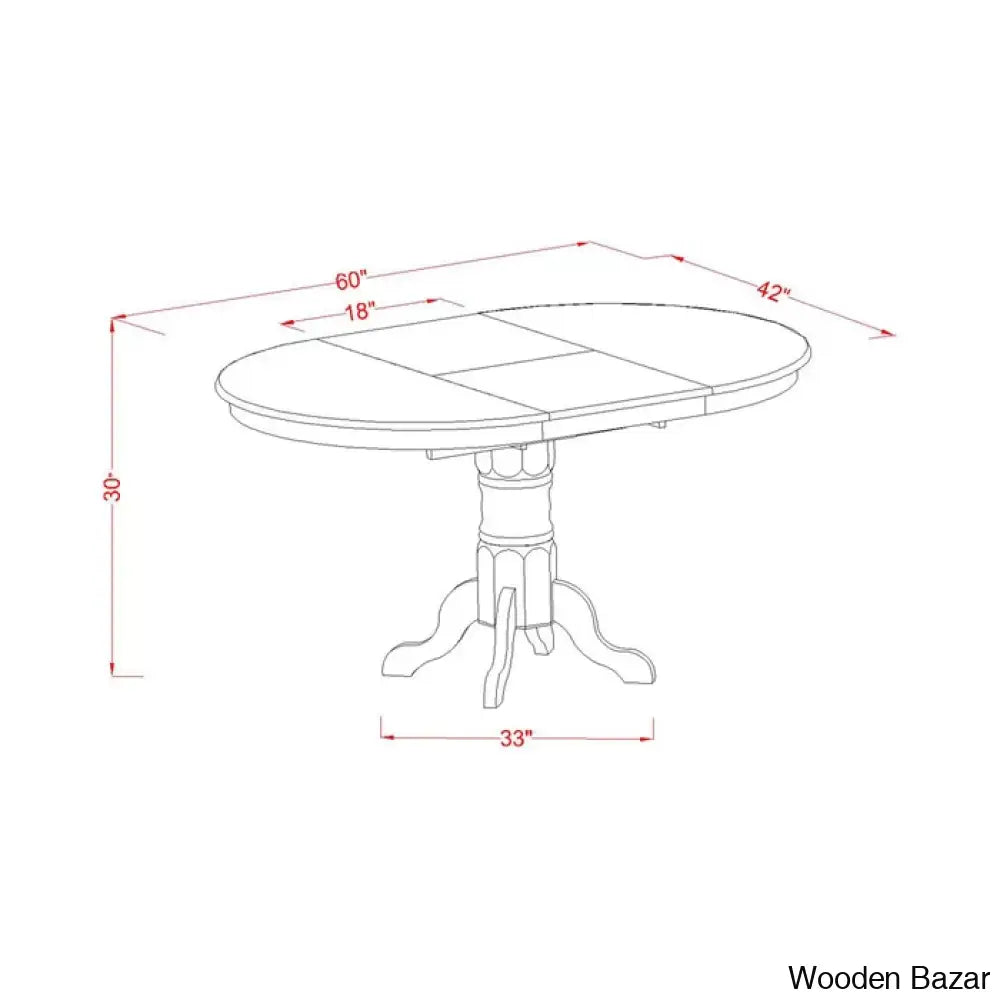 Birch Modern 4 Seater & 6 Extendable Dining Table Set