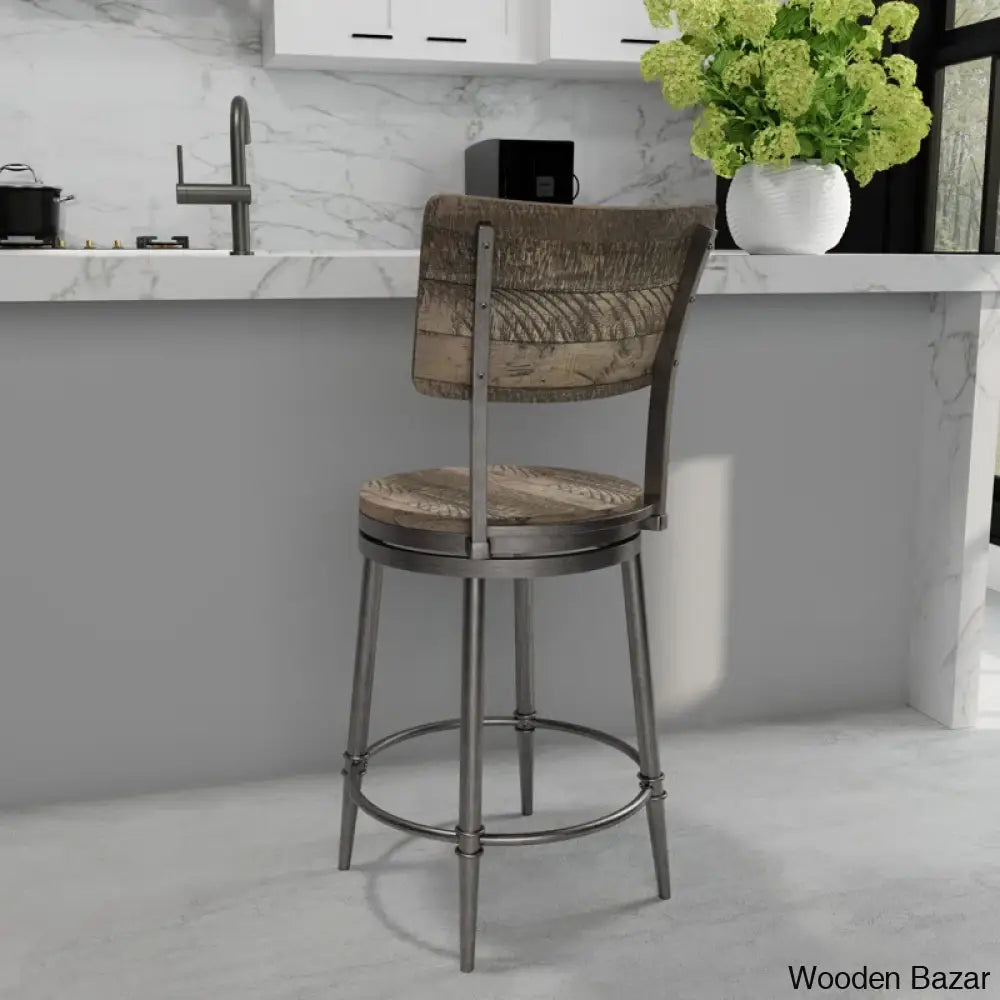 Birdsallo Swivel Counter And Bar Stool