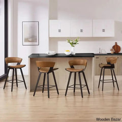 Blaysen Swivel Pu 26.96’’ Bar & Counter Stools (Set Of 4)