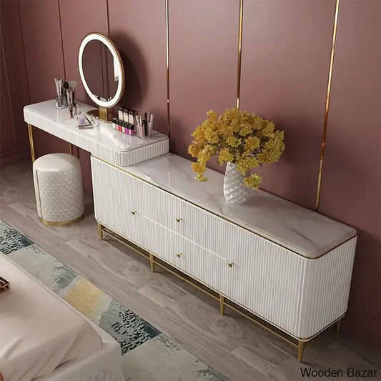 Dressing Table With Cabinet -1