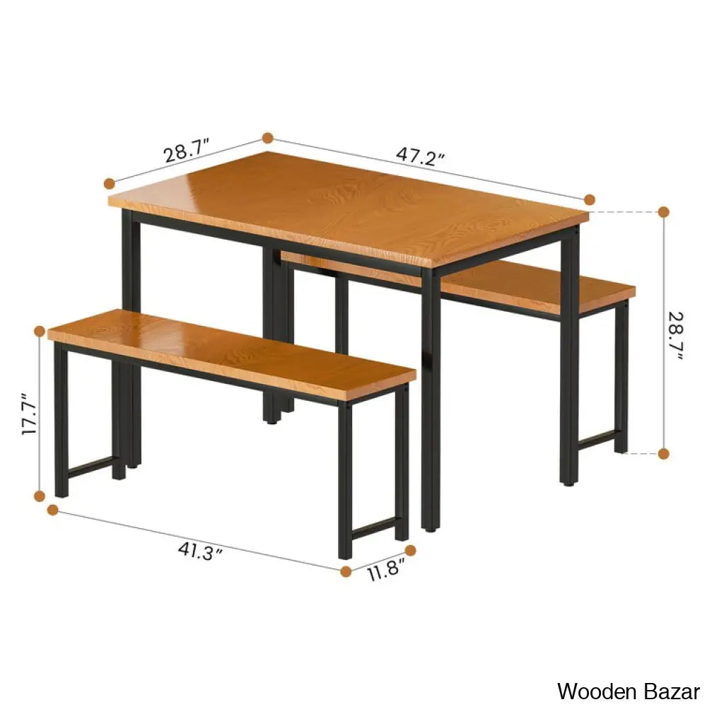 dining set - Wooden Bazar