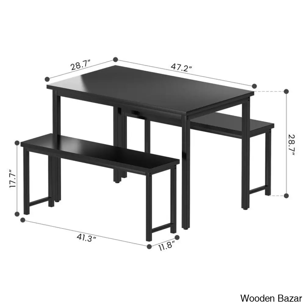 dining set - Wooden Bazar