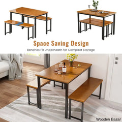 dining set - Wooden Bazar