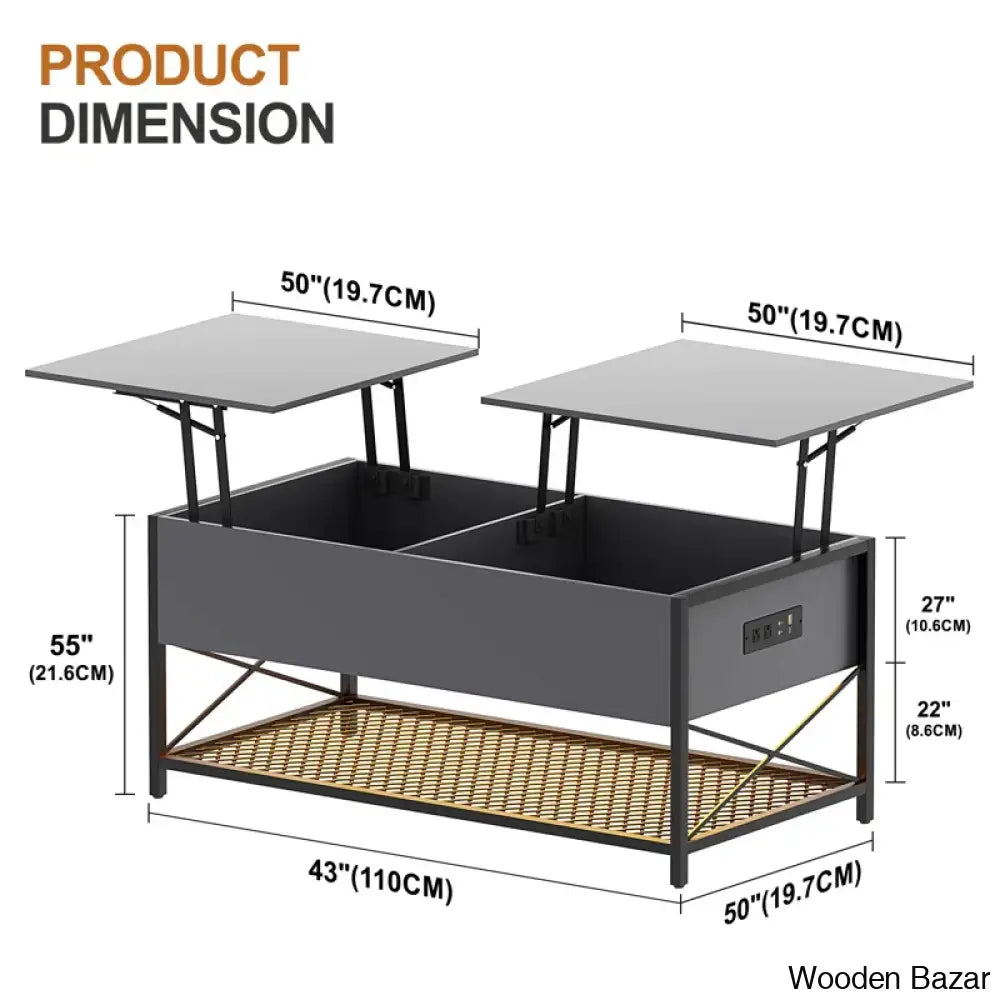 Bolaticea Coffee And Center Table