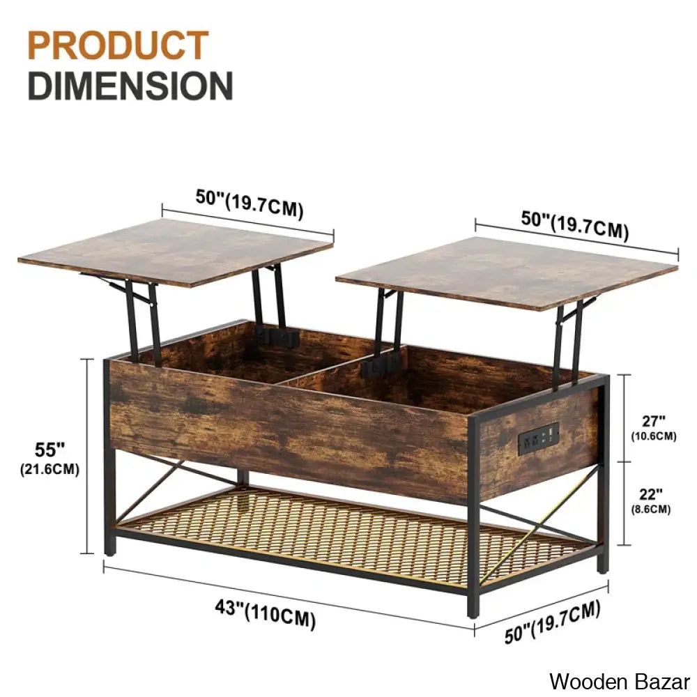 Bolaticea Coffee And Center Table