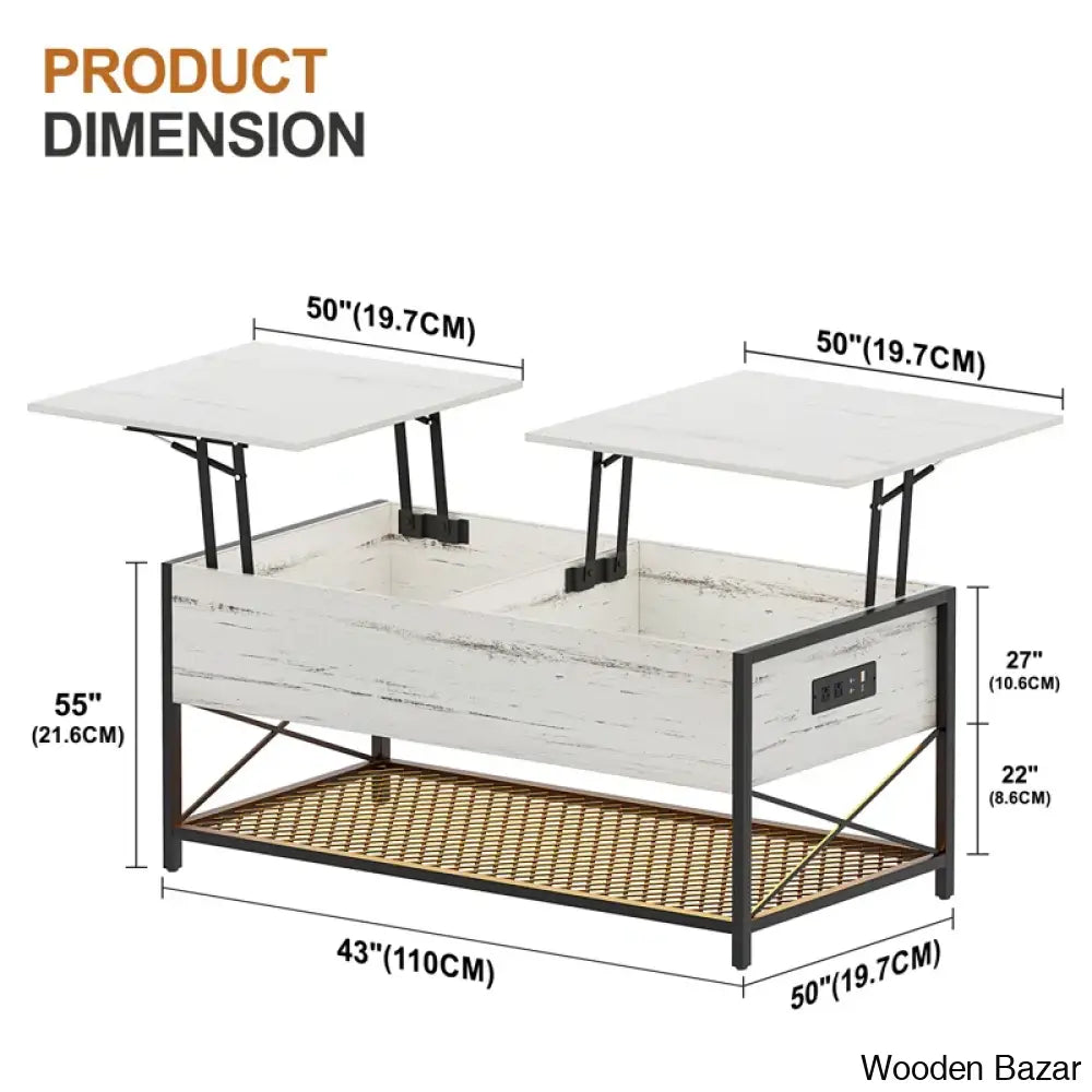 Bolaticea Coffee And Center Table