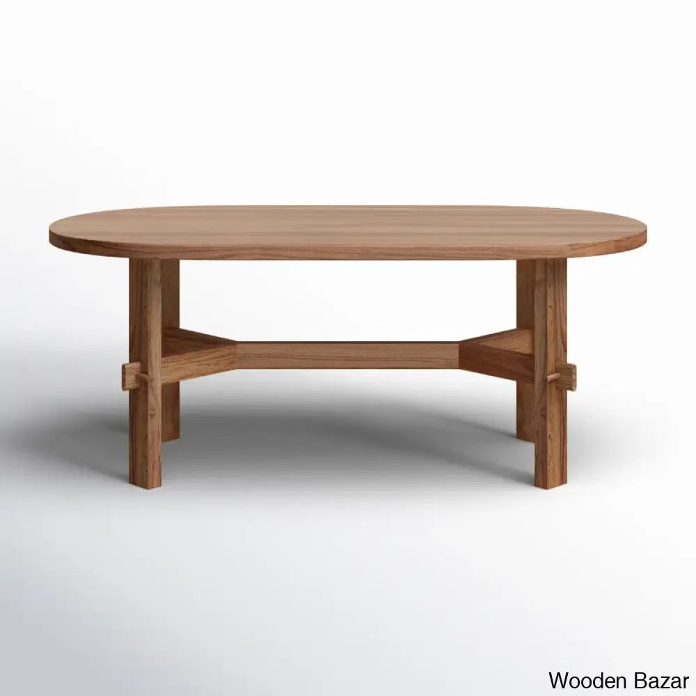 Boudreauxl Solid Wood Coffee And Center Table