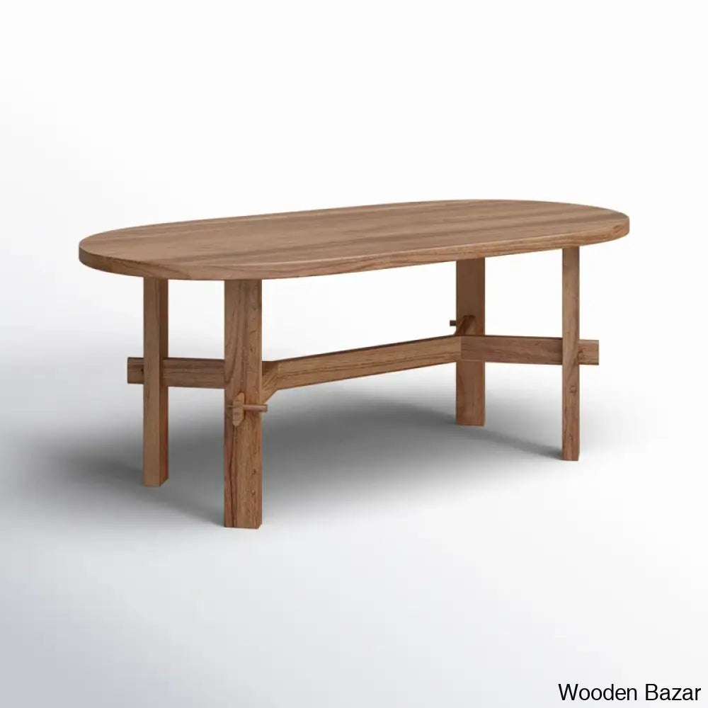 Boudreauxl Solid Wood Coffee And Center Table