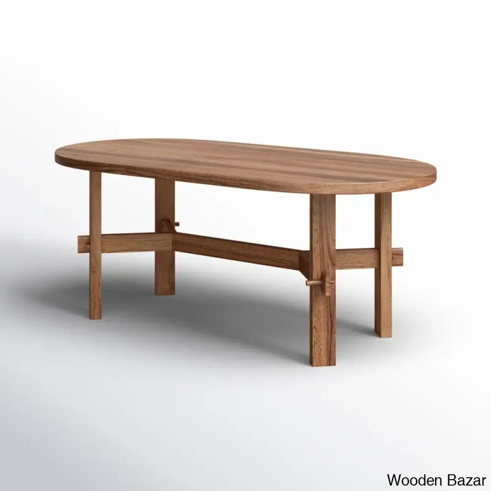 Boudreauxl Solid Wood Coffee And Center Table