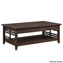 Bovadillas Floor Shelf Coffee And Center Table With Storage 47.72’’ L