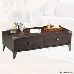 Bowrahy Coffee And Center Table With 2 Large Drawers