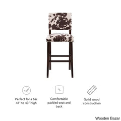 Boyabato Swivel Upholstered Nailhead Trim Counter And Bar Stool