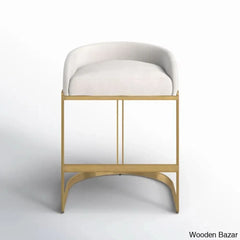 Bradleys Upholstered Counter And Bar Stool With Metal Frame