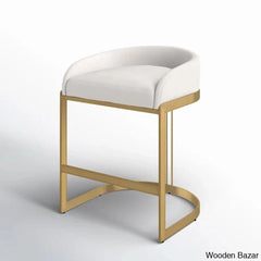 Bradleys Upholstered Counter And Bar Stool With Metal Frame