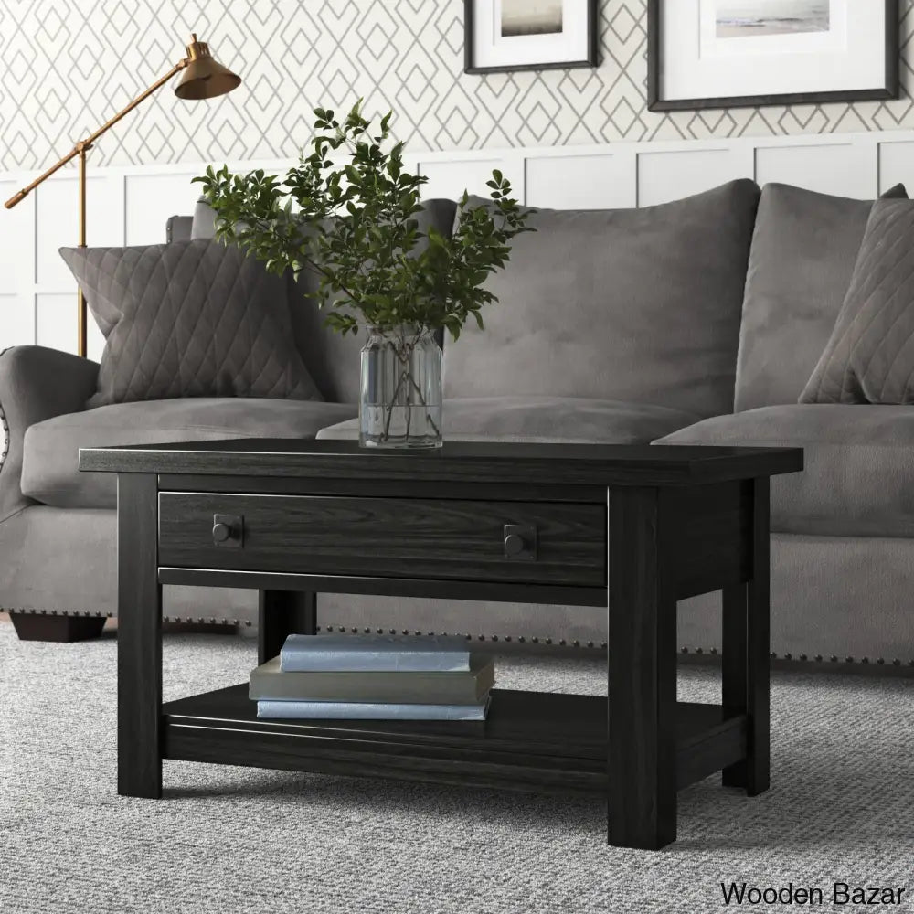 Brainztree Coffee And Center Table Black