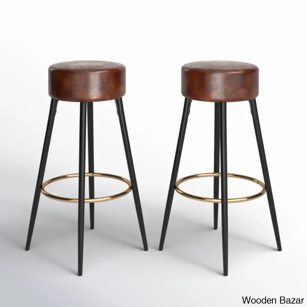 Bremenc Swivel Bar & Counter Stool (Set Of 2)