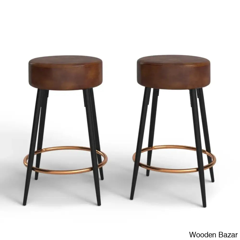 Bremenc Swivel Bar & Counter Stool (Set Of 2)