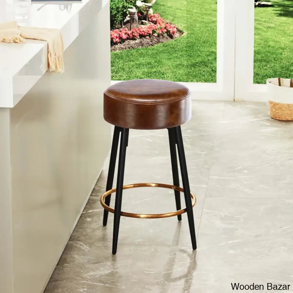 Bremenc Swivel Bar & Counter Stool (Set Of 2)