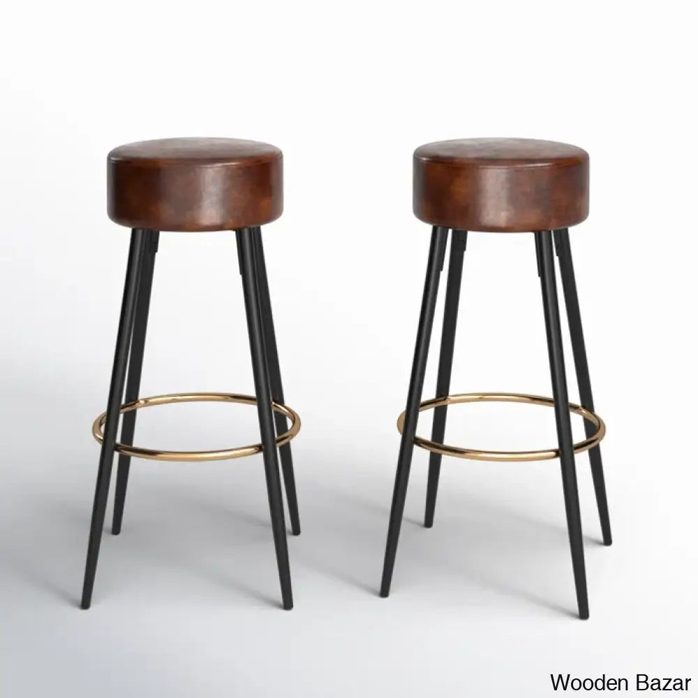 Bremenc Swivel Bar & Counter Stool (Set Of 2)