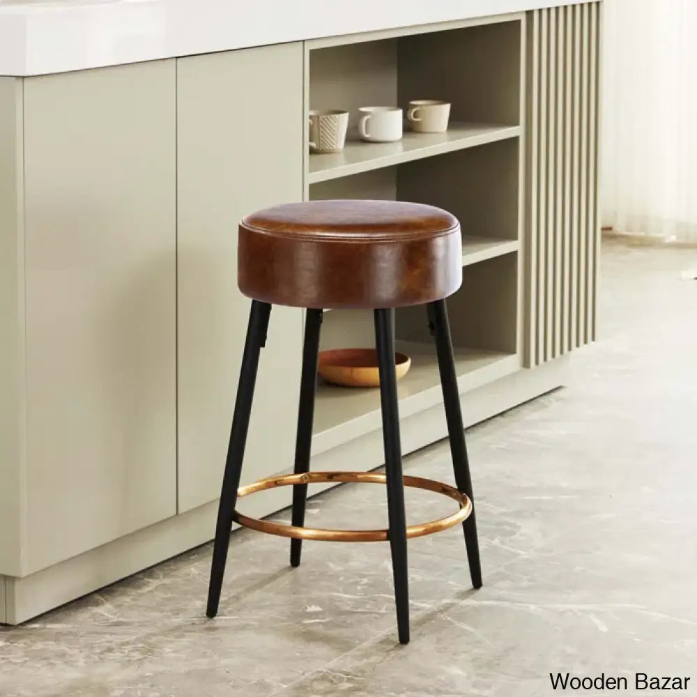 Bremenc Swivel Bar & Counter Stool (Set Of 2)