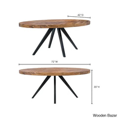 Brenner Oval Dining Table With Timeless Treasures For Your Home