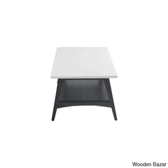 Brenton 4 Legs Coffee Table With Storage And Center Table