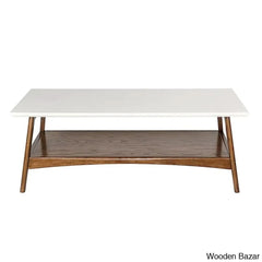 Brenton 4 Legs Coffee Table With Storage And Center Table