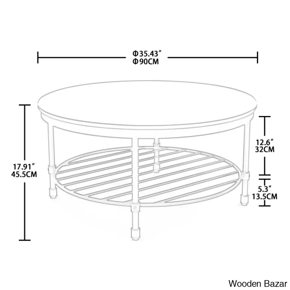 Breyont Nesting 4 Legs Coffee And Center Table