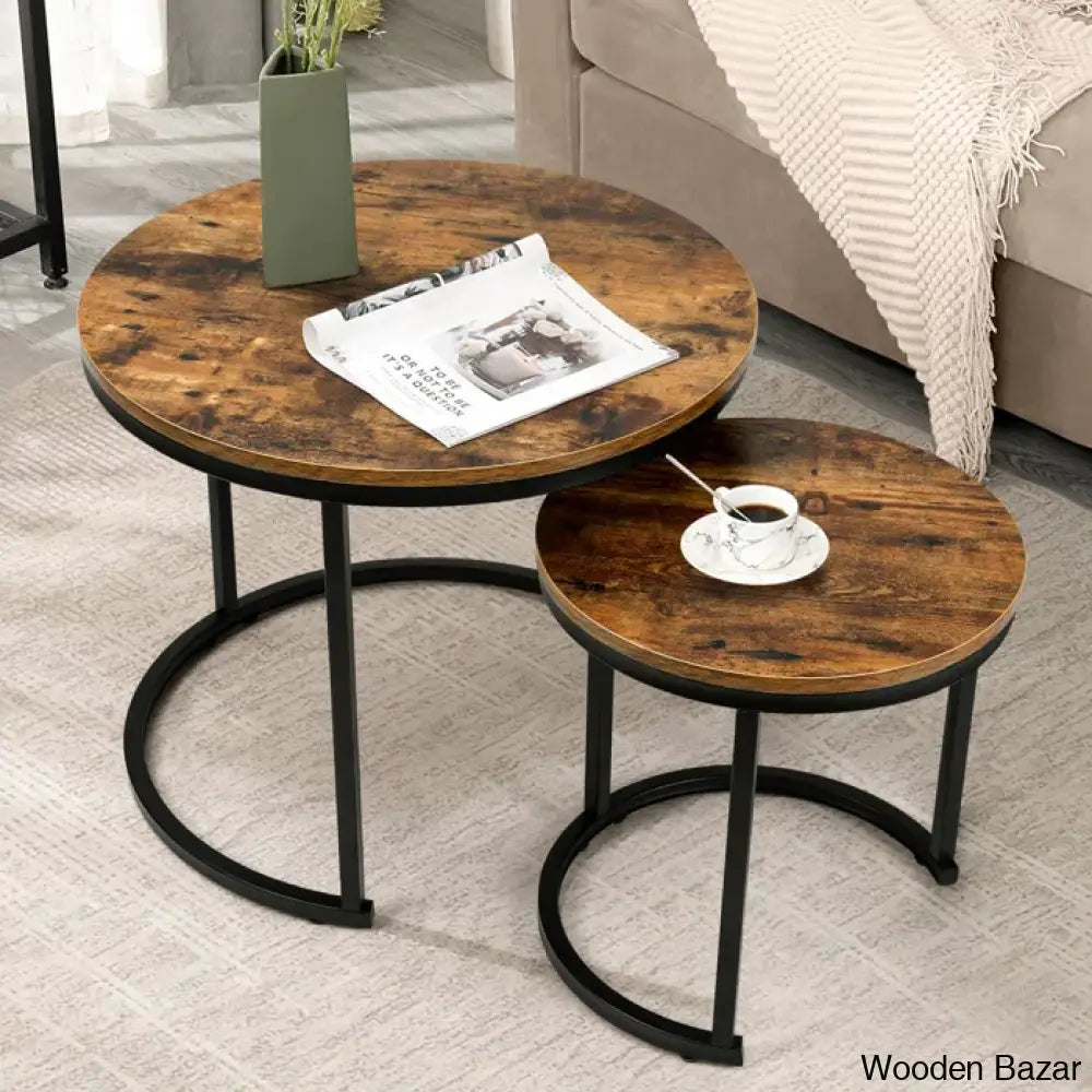 Briajahnm Nesting Coffee And Center Table