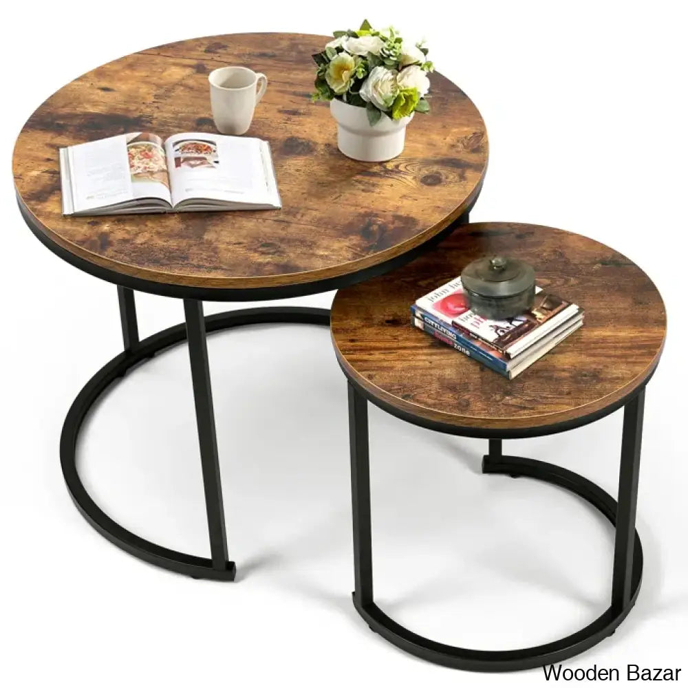 Briajahnm Nesting Coffee And Center Table