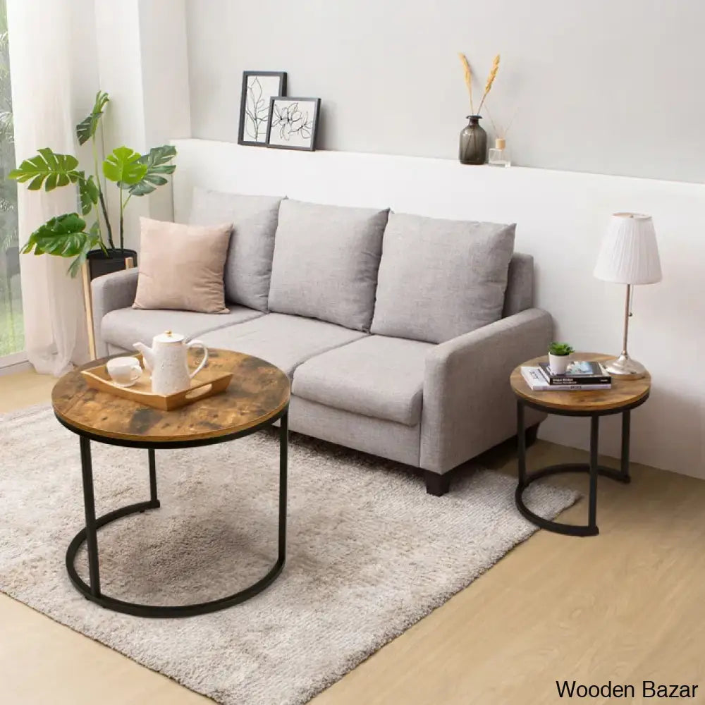 Briajahnm Nesting Coffee And Center Table