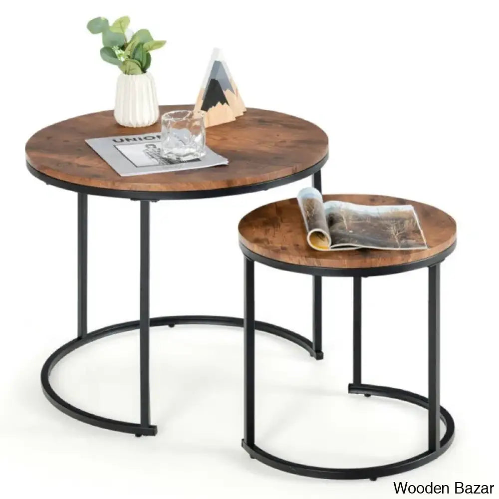 Briajahnm Nesting Coffee And Center Table