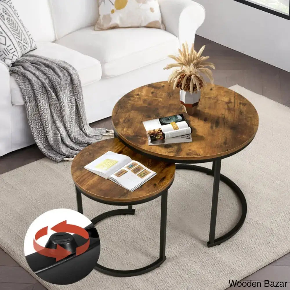 Briajahnm Nesting Coffee And Center Table