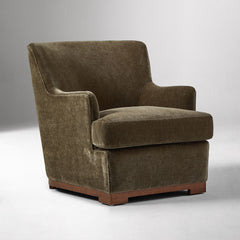 Kivaar Modern Swivel Armchair - Wooden bazar