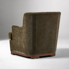 Kivaar Modern Swivel Armchair - Wooden bazar