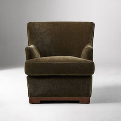 Kivaar Modern Swivel Armchair - Wooden bazar