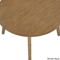 Briden 32’’ Round Solid Wood Coffee And Center Table