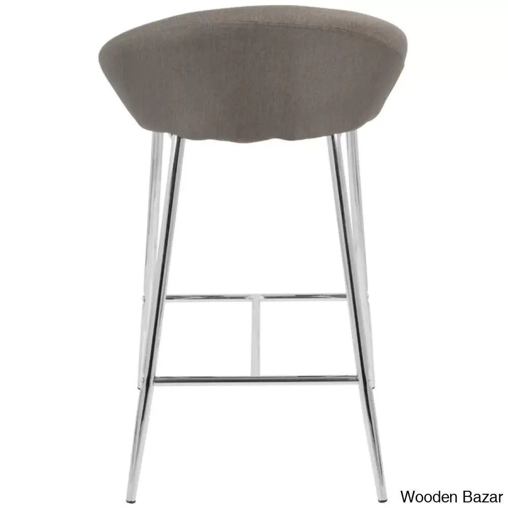 Briellew Swivel 25.75’’ Counter And Bar Stool (Set Of 2)