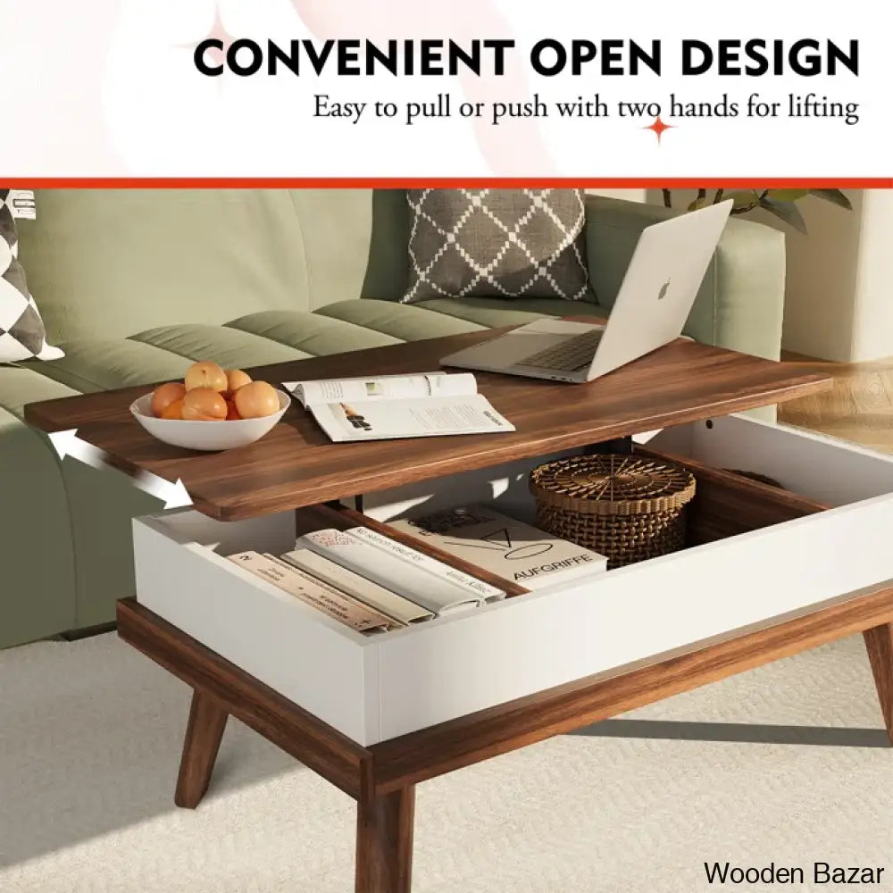 Brierrac Lift Top Coffee And Center Table With Storage