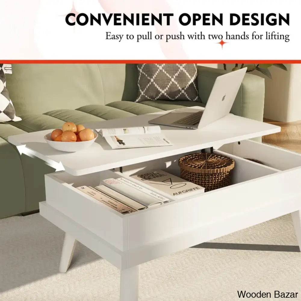 Brierrac Lift Top Coffee And Center Table With Storage