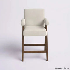 Brittniea Swivel Upholstered 25.5’’ Counter And Bar Stool With Solid Wood Frame