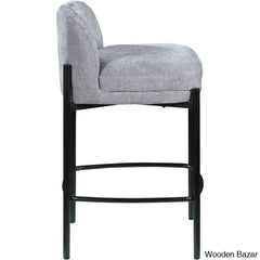 Brixeno Upholstered 26’’ Counter Stool With Metal Frame (Set Of 2)