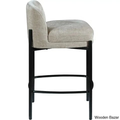 Brixeno Upholstered 26’’ Counter Stool With Metal Frame (Set Of 2)