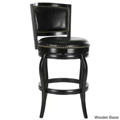 Brockways Swivel 29’’ Counter And Bar Stool Black /