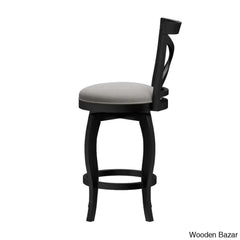 Brumbacky Swivel Upholstered Counter And Bar Stool