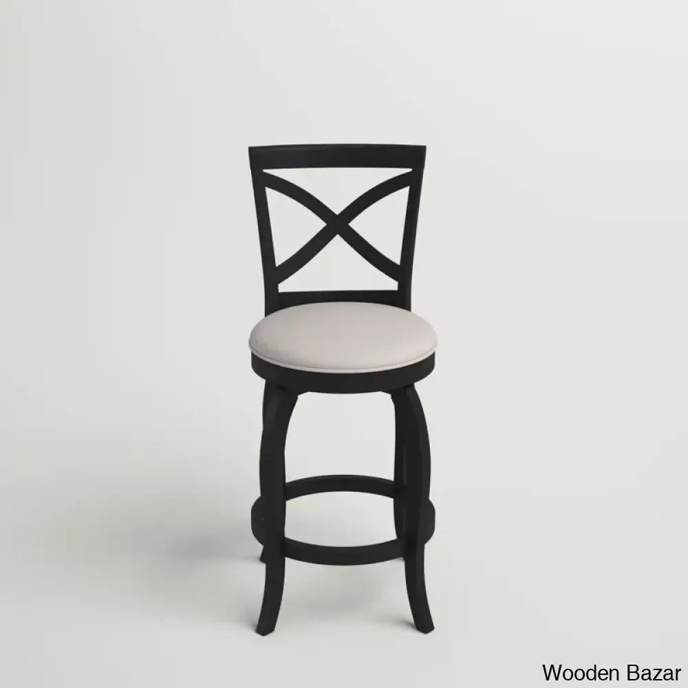 Brumbacky Swivel Upholstered Counter And Bar Stool