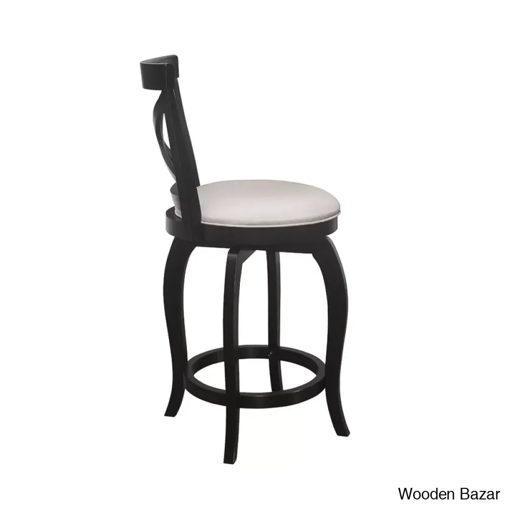 Brumbacky Swivel Upholstered Counter And Bar Stool